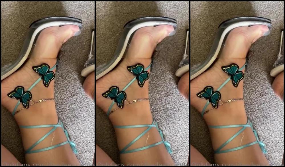 Deedeericanfeet Onlyfans As Requested Pov In These Cute Footsies And Clear Mules Tease
