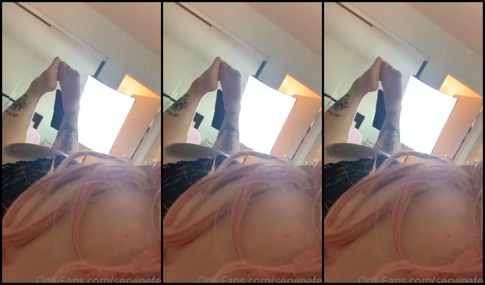 Servingbarefeet Aka Servingfet Onlyfans Went Live Late Night On Ig Did U Miss It Well It Was Too Sexy For Ig Anyways So Enjoy