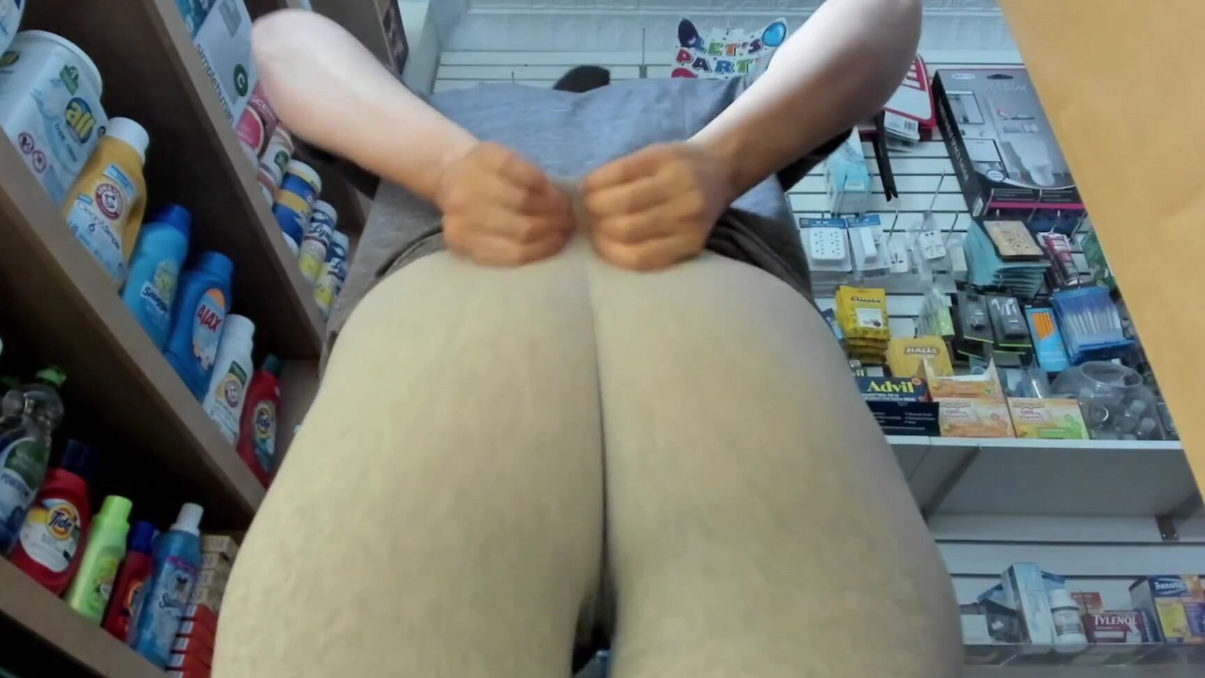 "Naughty Store" Milf, Hot Milf, Hot Mom, Squirting At Work, Public Vibrator, At Work, Hairy Trimmed Pussy, Yoga Pants, Pissing, Open Pussy, Pussy Close Up, Close Up Pussy, Close Up Squirt, Wide Open Pussy, Suggest Naughty Store Stepmom masturbating a