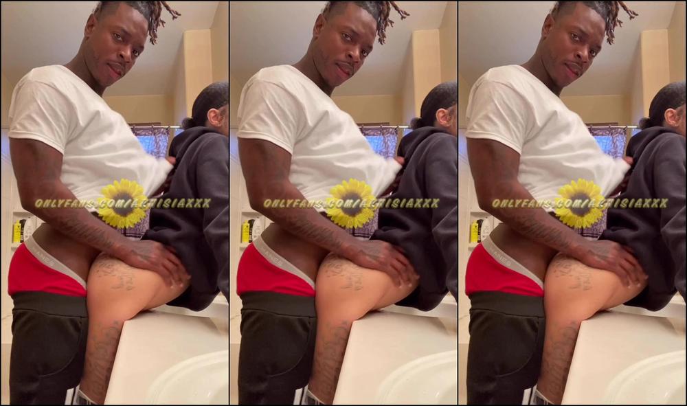 Arnisiaxxx Fucked At His Moms House So I Had To Be Quiet This Nigga Busts A Huge Load Inside Me