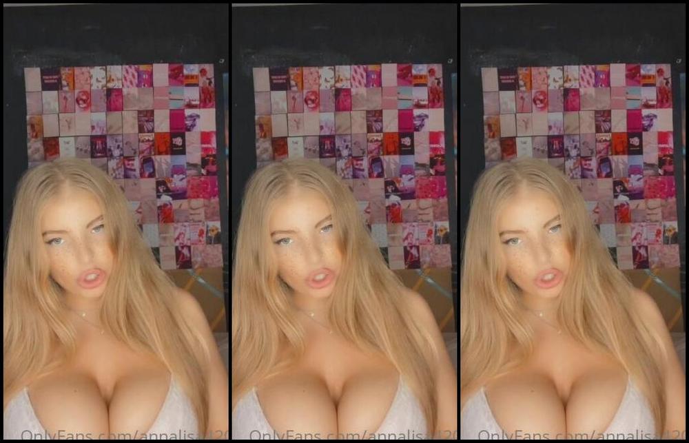 Annalisa Brand New Full Jerk Off Instructions Watch Me Play With My Pussy While I Tell You How To S