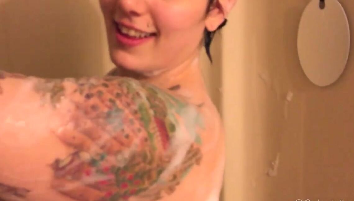 Gaberiella Bbw Bigtits Soapy Wet Shower Joi