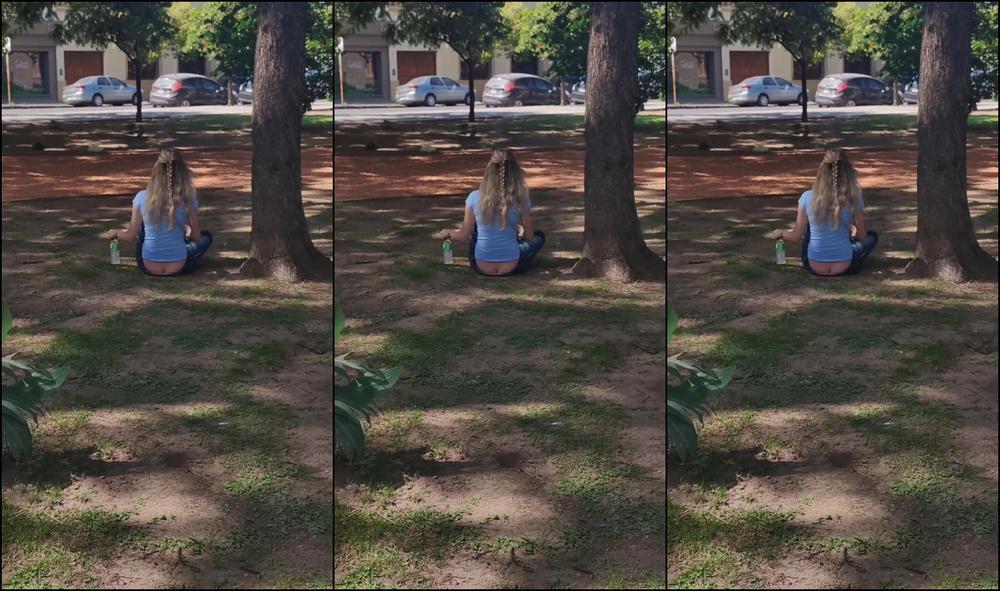 Ass Fetish, Blonde, Jeans Fetish, Public Outdoor lexyalex12 spying on girl in park with buttcrack ManyVids