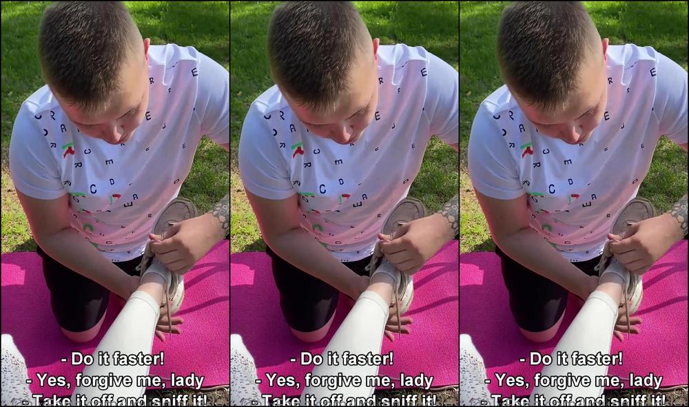 Young Goddess As I Promised Earlier Here Is The Pov Version Of My Slave S Forest Humiliation