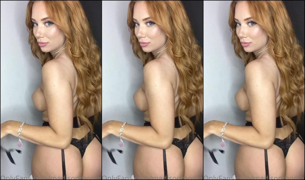 Madisonmorgan Strip Tease And Pussy Rub Down