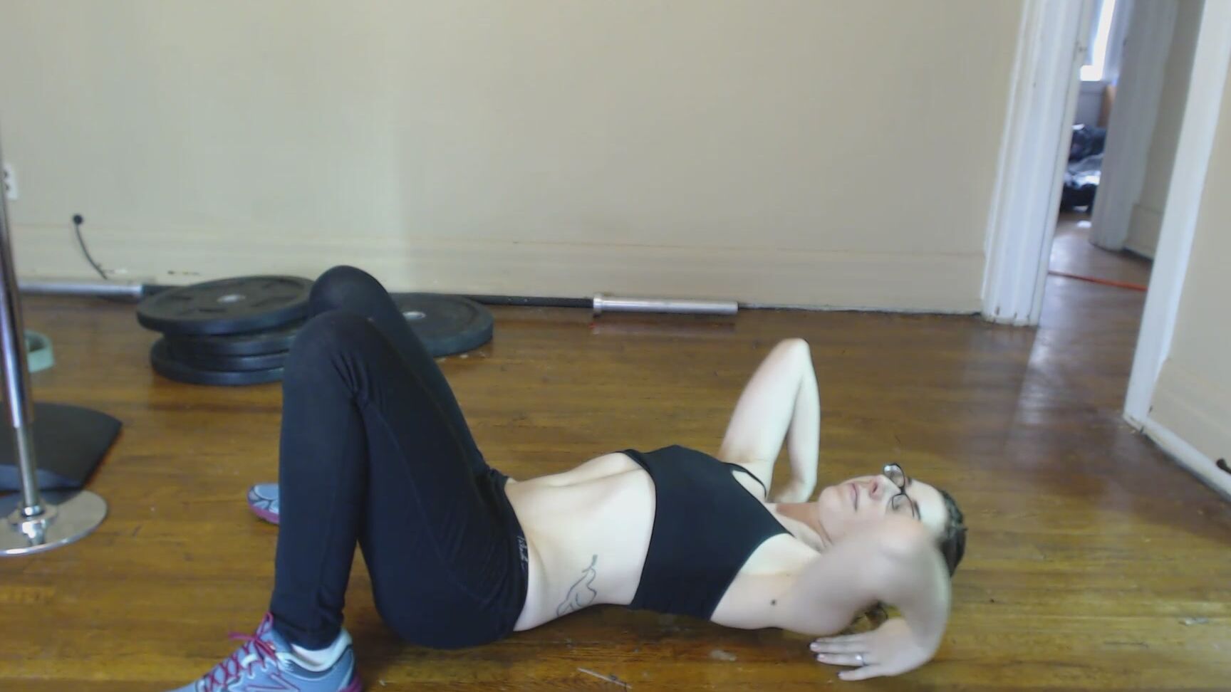 Canadiansammy Sammy Does Some Backbends During Workout By