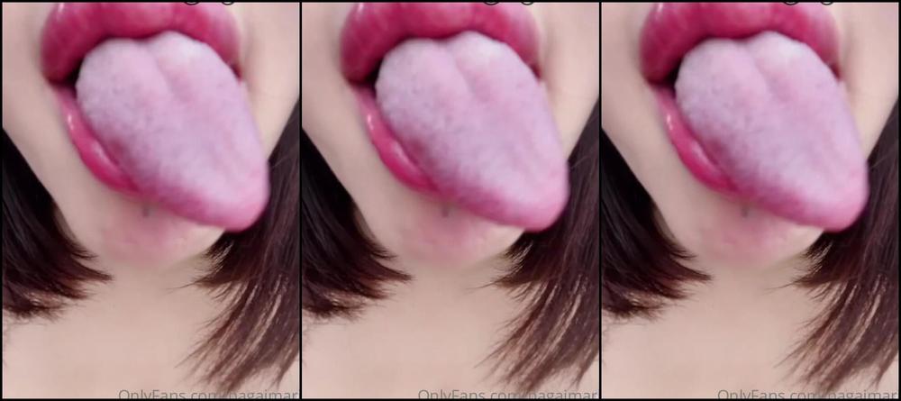 Nagaimaria Tongue Fetish