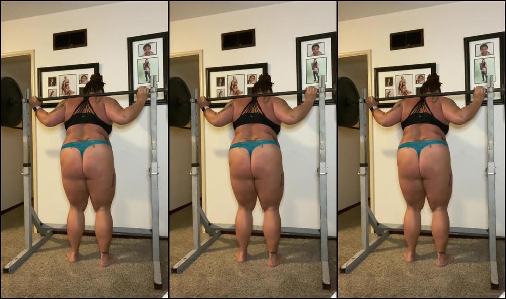 Quadzilla619 188919208 03 22 2020 A Little Circuit Workout I Did Tonight In My Thong