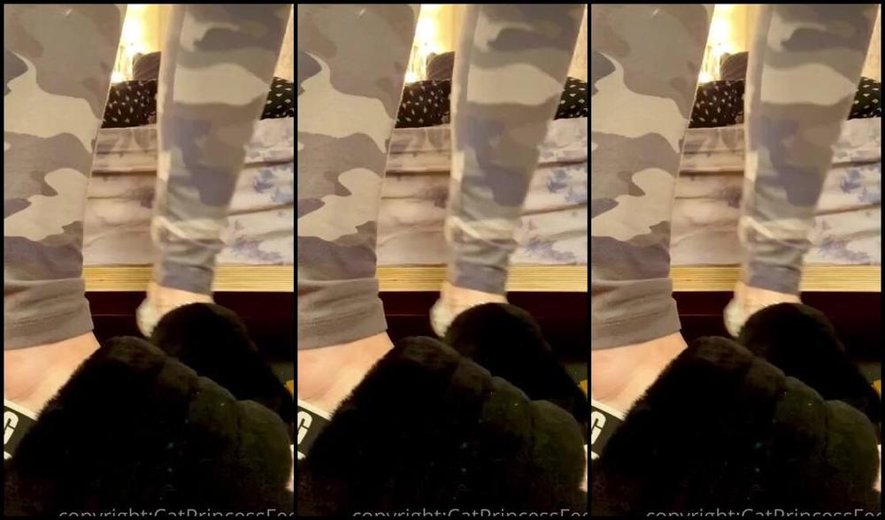 Catprincessfeet Onlyfans Furry Fuzzy Slides Warm N Sweaty Soles Comfy 3