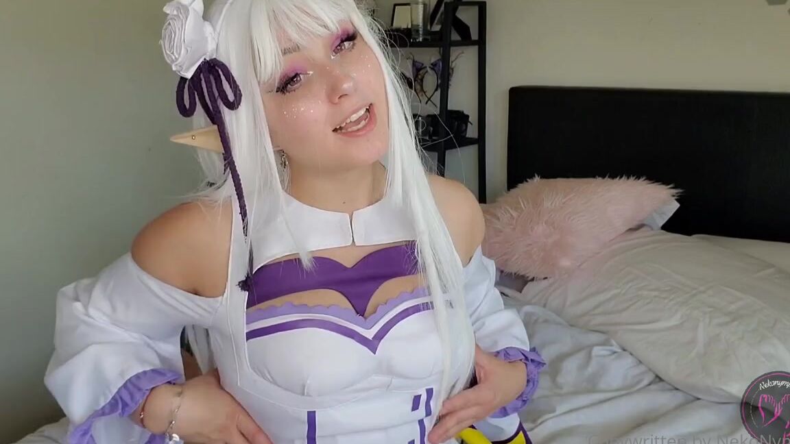 Nekonymphe Onlyfans Fetish Friday Emilia Re Zero Beta Cck Cock Tease Emilia Tests To See How Long You Can Last Now 9