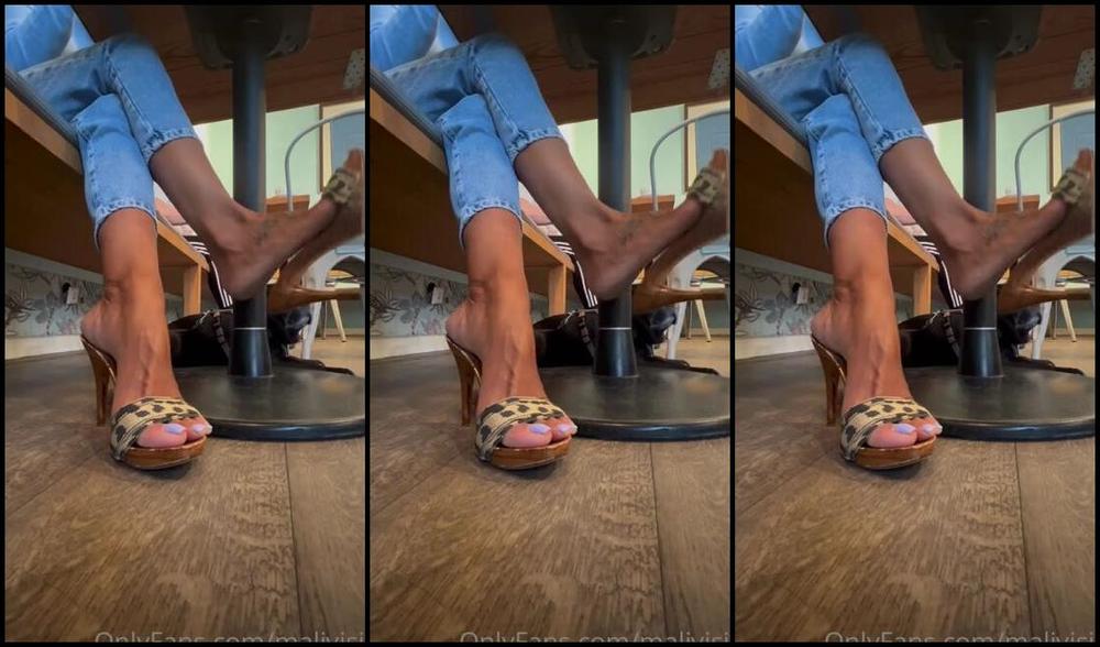 Malivisia Nicknamed Malivisia Onlyfans 09 11 2022 Come With Me When I Have My Latte Macchiato And Be Very Close To My Feet