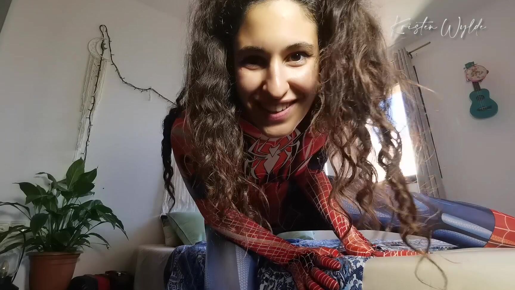 "kristenwylde" pillowhumping, roleplay, strapon, superheroines, supervillain Defeated Spiderwoman manyvids