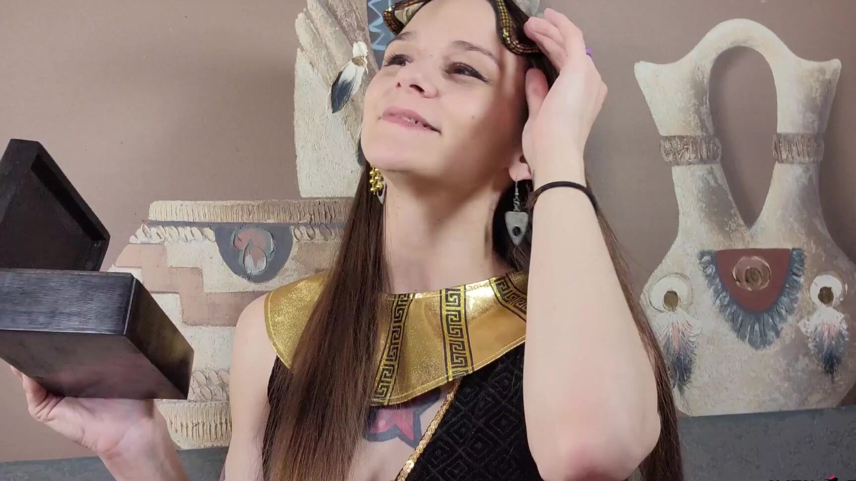 "Katy Faery" erotic magic, giantess, mouth fetish, shrinking fetish, vore Goddess Shrinks amp Eats Shrunk People HD manyvids