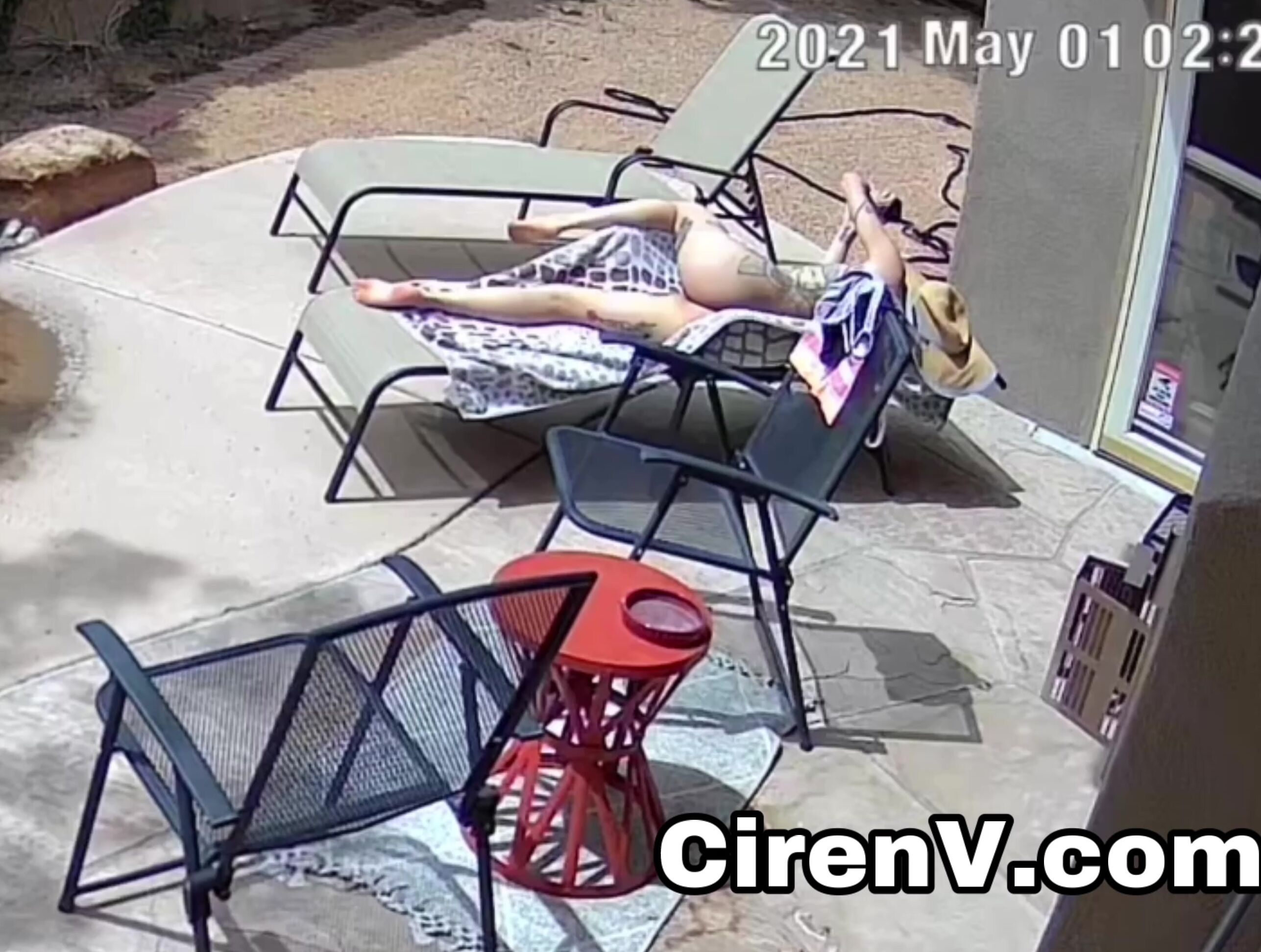 Voyeur Cams,Voyeur,Outdoors,Sun bathing,Nudity/Naked ciren verde security cam wife nude sunbathing ManyVids