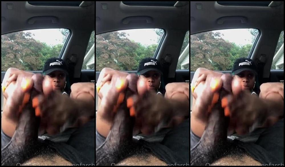 Janeofarchs Onlyfans Watch Me Make Him Explode Car Play Is Always Fun