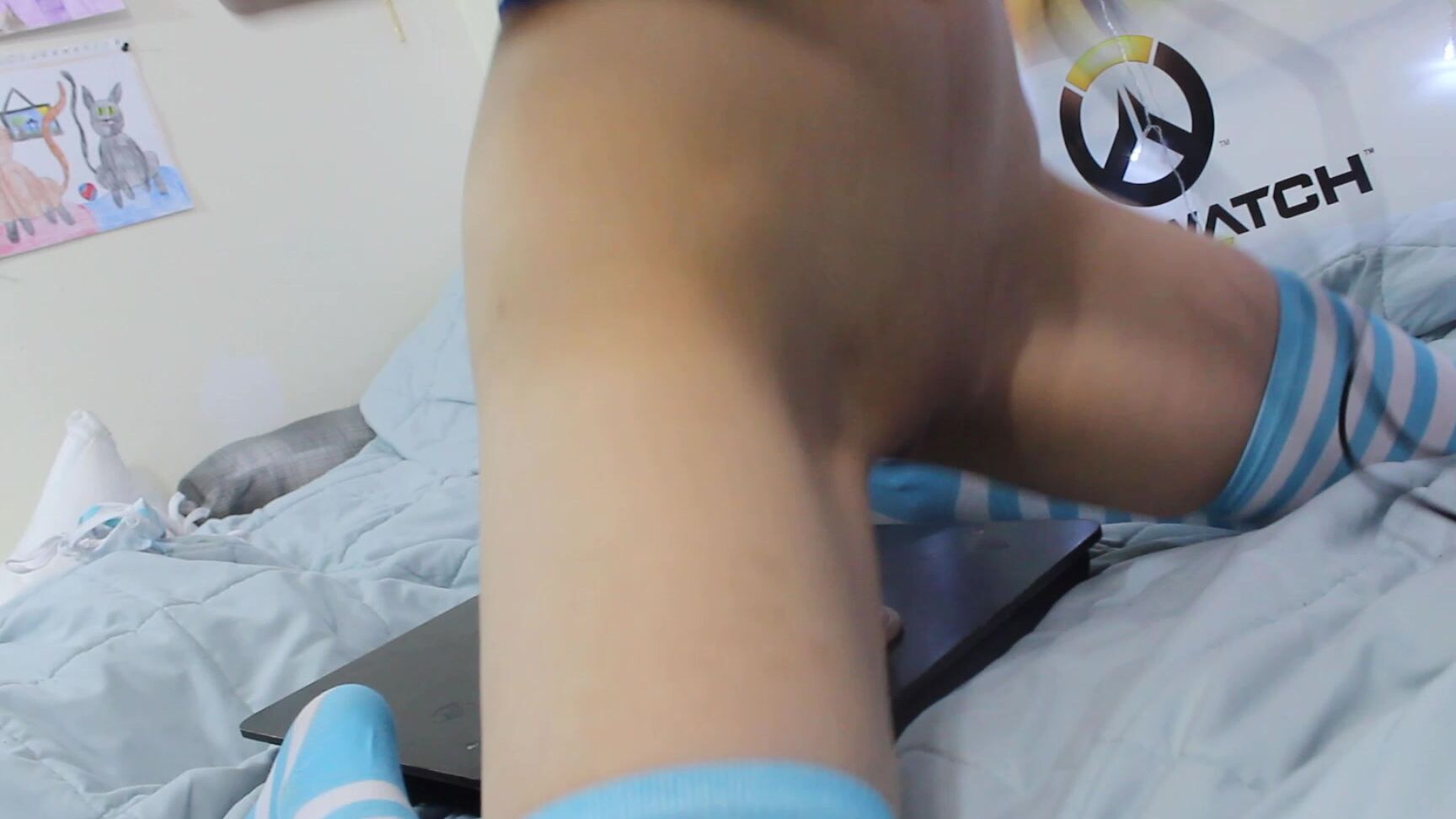 Gamer Girl, Cosplay, Asian, Dildo Fucking, Nerdy Girls korpsekitten mei rides a dildo and plays overwatch hd ManyVids