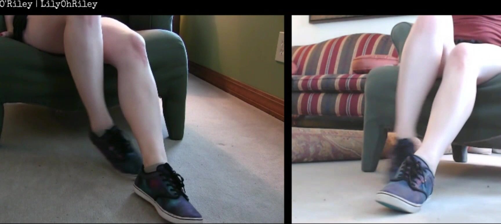 Lilyohriley Silent Sneaker Modeling