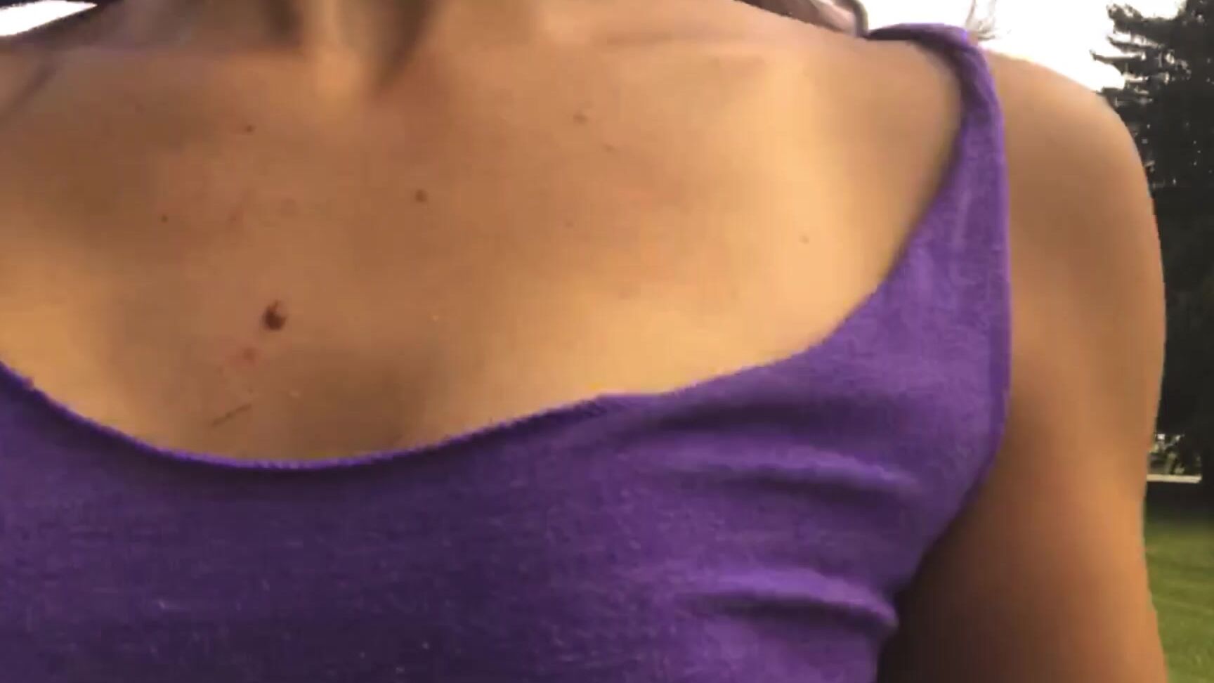 "Alexis Load" bouncingboobs, braless, outdoors, running Running Braless 2020 manyvids