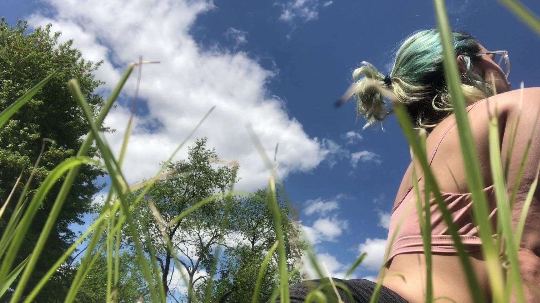 Bellatrixsweets Outdoor Nude Yoga Flashing