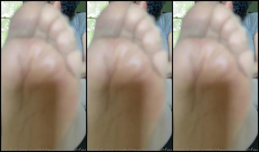 Deedeericanfeet Onlyfans As Requested Sheer Nylons Tease In My Old Pedi