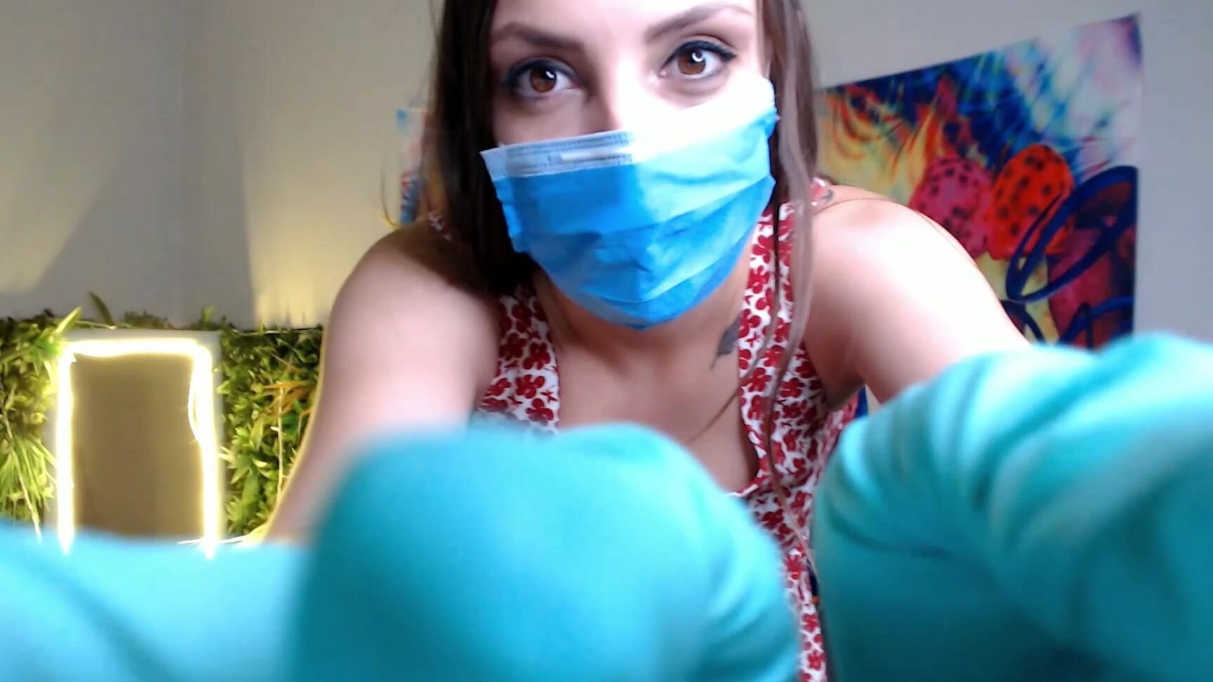 "Princess Lexi" glove fetish, gloves, latex, sph, tease & denial Accidental SPH from dentist in Gloves manyvids