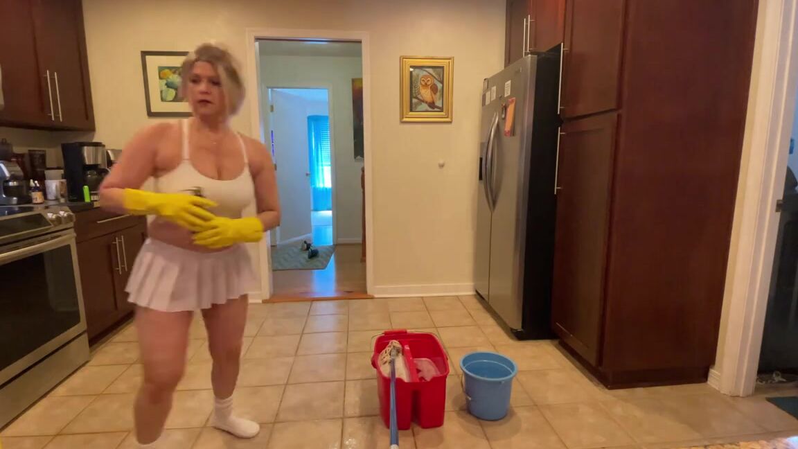 Tabithaxxx Nude Mopping Floorplay Custom 1080Hd Mys