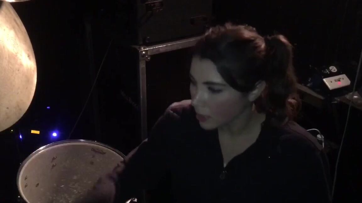 Felicity Feline Drumming Jamming