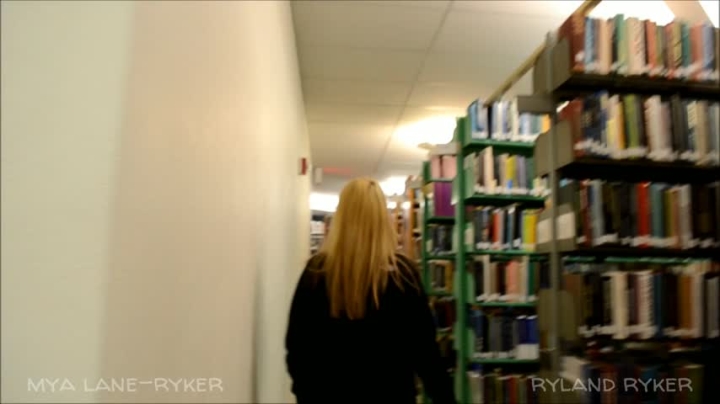 Library,Doggystyle,Public Blowjob,Public Nudity,Public Flashing mya ryker the library video ManyVids