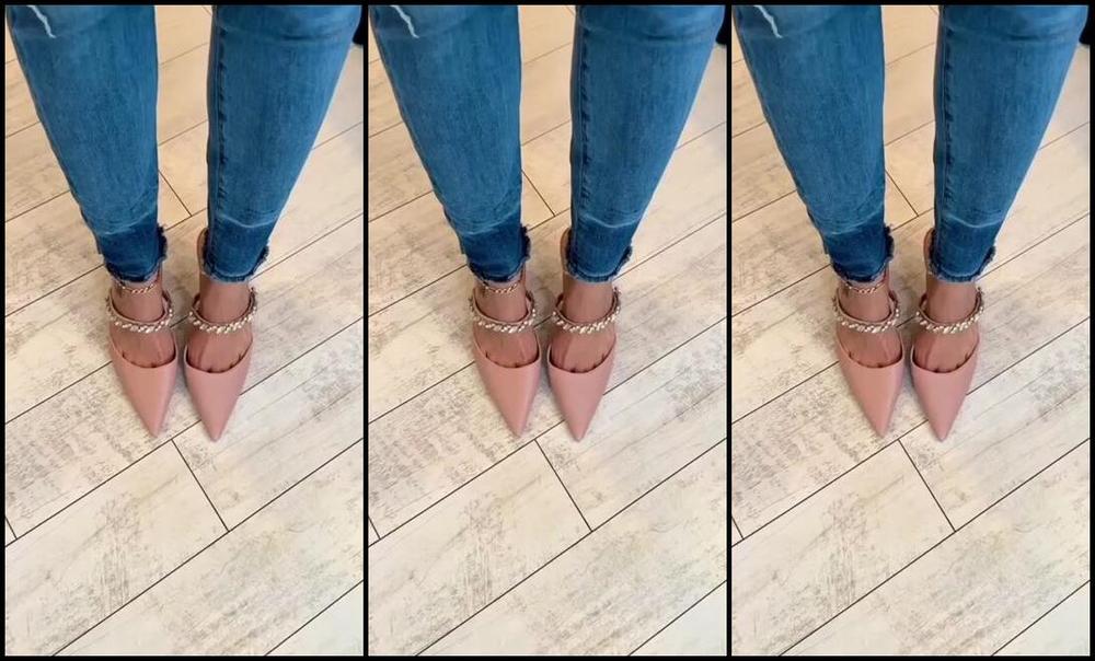 Goddess Pussyfoot Aka U186296307 Onlyfans Trying On Some Kitten Heels Should I Buy Them