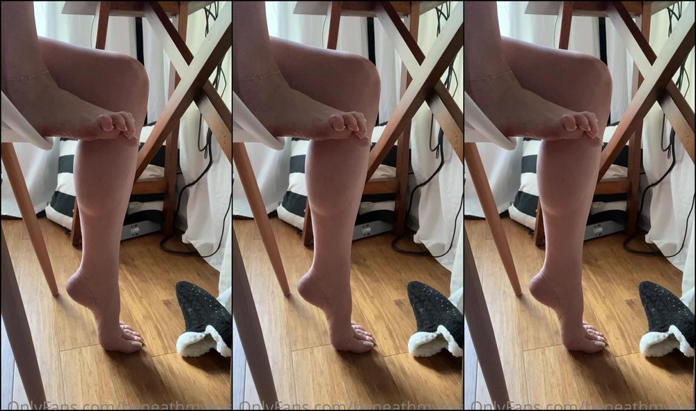 Beneathmytoes You Can Hang Out Under My Desk For A Bit But I Have To Work So Keep Quiet