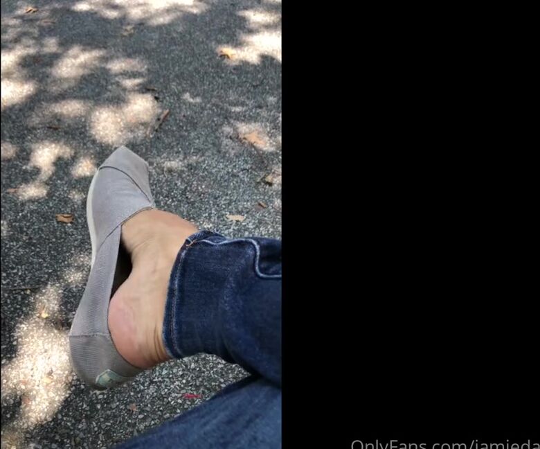 Jamiedaniels Onlyfans Some Toms Shoe Dangling These Are By Far Some Of My Most Fav Shoes They Are Super Comfy And I Canp