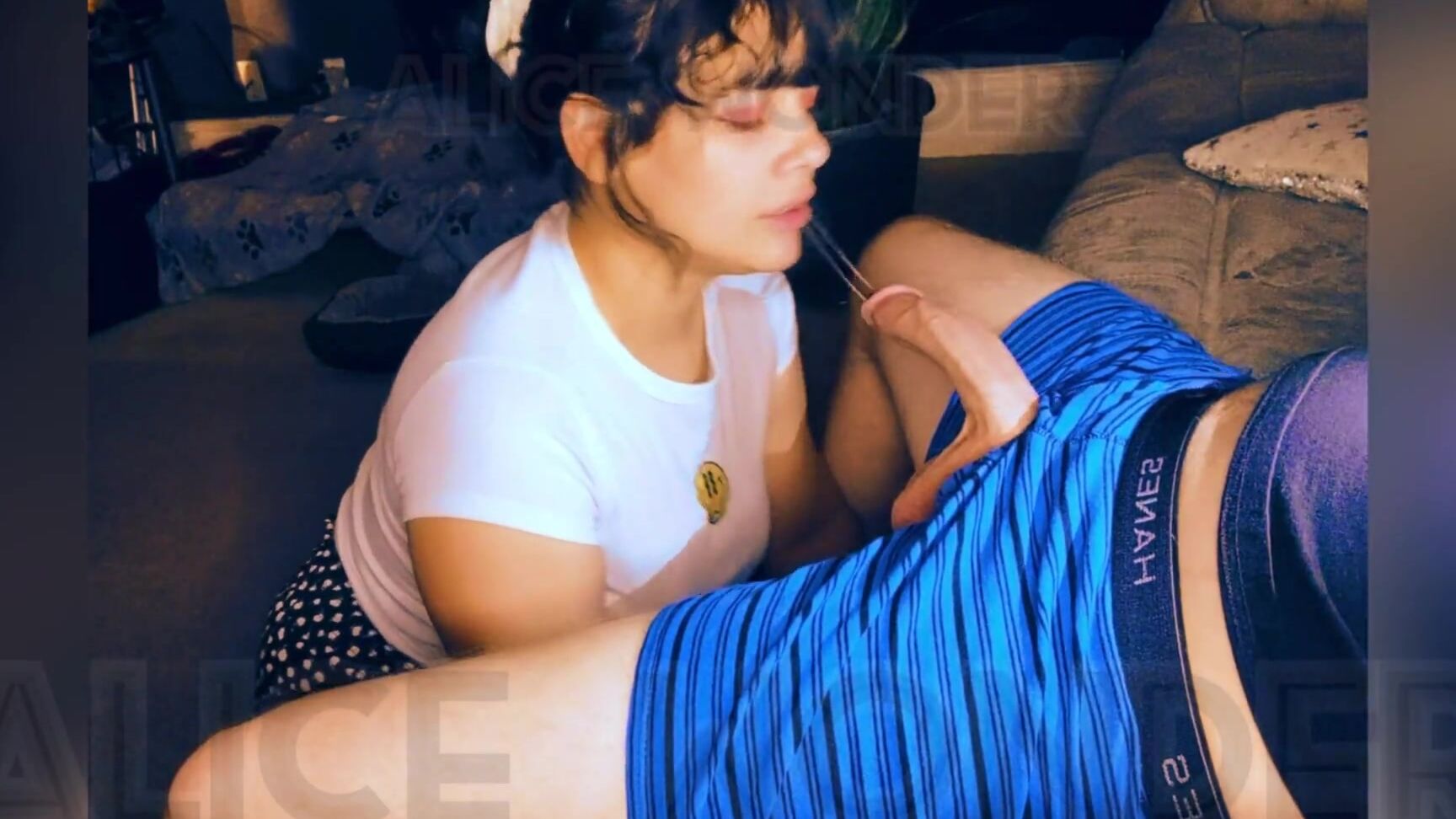 Alice Wonder POV vs SIDE ANGLE - GF Giving Sensual Deepthroat Blowjob - Alice Wonder Pornhub