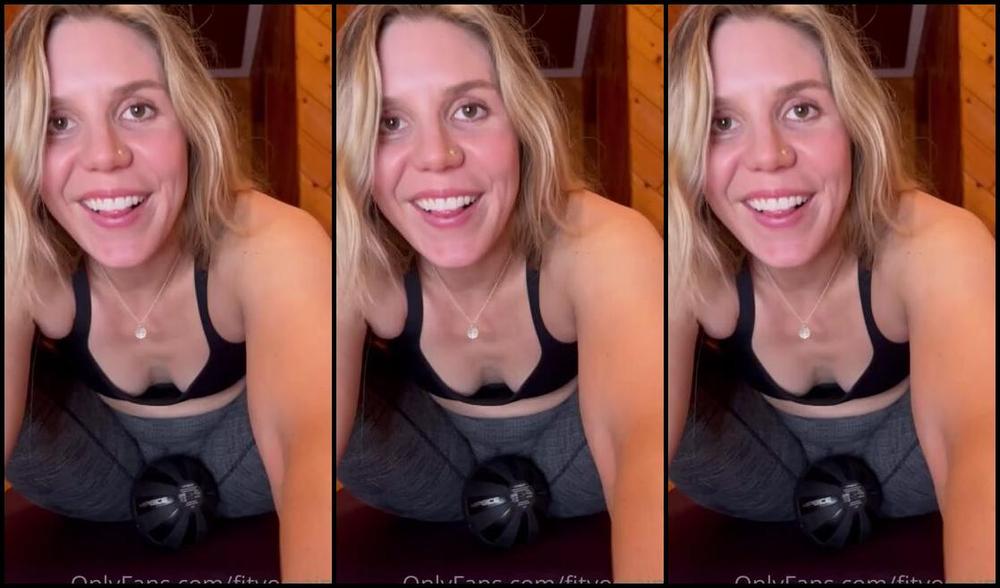 Nina Aka Fityoginina Onlyfans Enjoy This Lil Foam Rolling Video I Guess It S Not A Foam Roller But Same Concept I M Trying