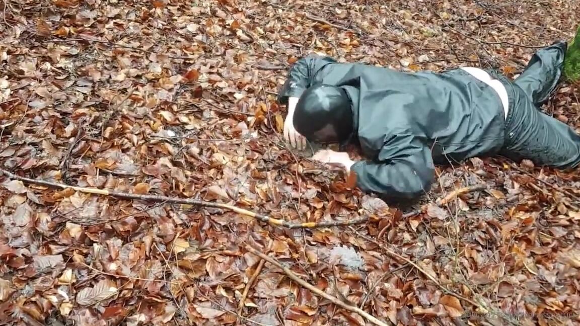 Mistresspatricia Bootcamping My Slave In The Woods Oh What Fun