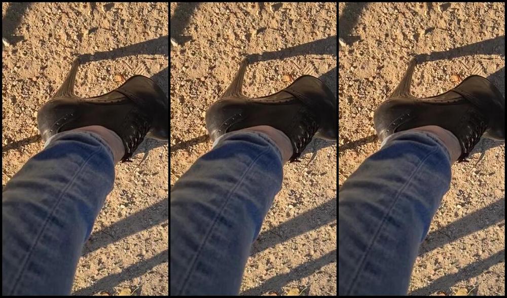 Dominatrix Dinah Nicknamed Dinahmistress Onlyfans Hey Slave Clean My Boots Stick Your Tong Out And Lick Them Clean My Shoes Must Shine