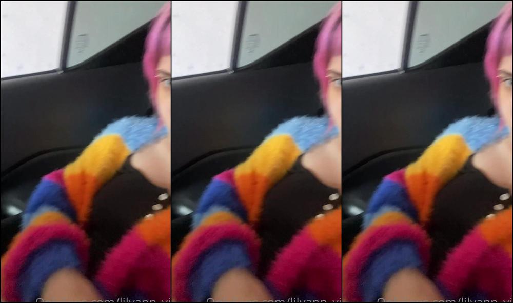 Lilyann Vip 2667673676 11 04 2022 Masturbating In The Moving Car The Tension Of Maybe Being Caught Makes Me So Horny