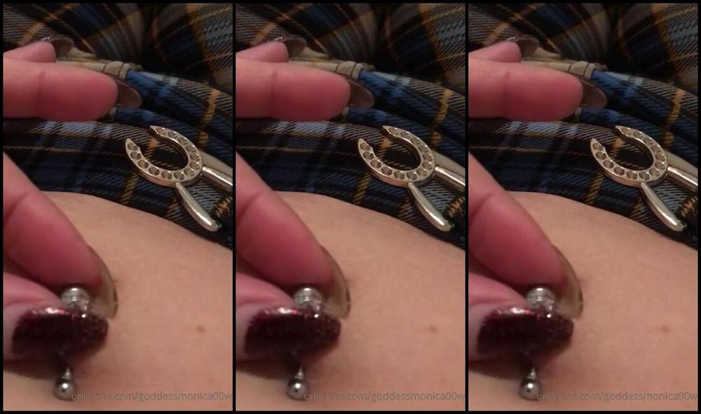 Goddessmonica00W Onlyfans Belly Button Fetish2P