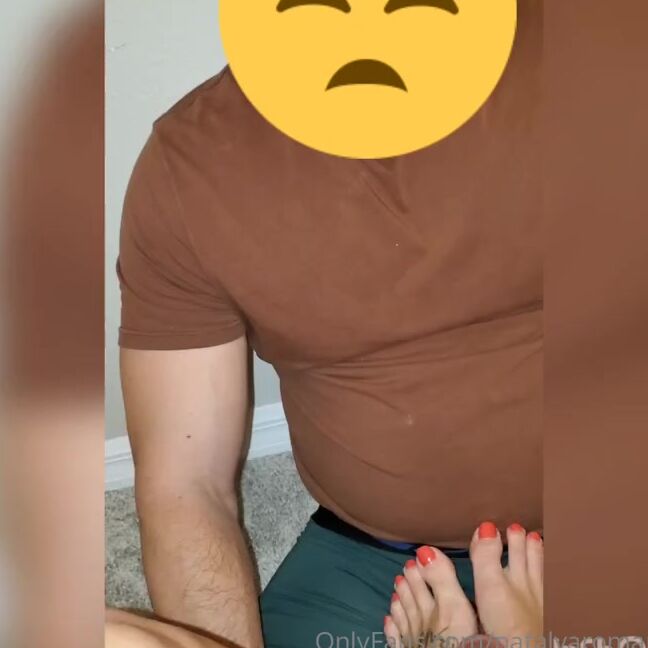 Natalya Roman Nicknamed Natalyaroman7 05 26 2020 Onlyfans Video So Funny Story He Had Been Begging For A Nice Foot Job And Cum All Over
