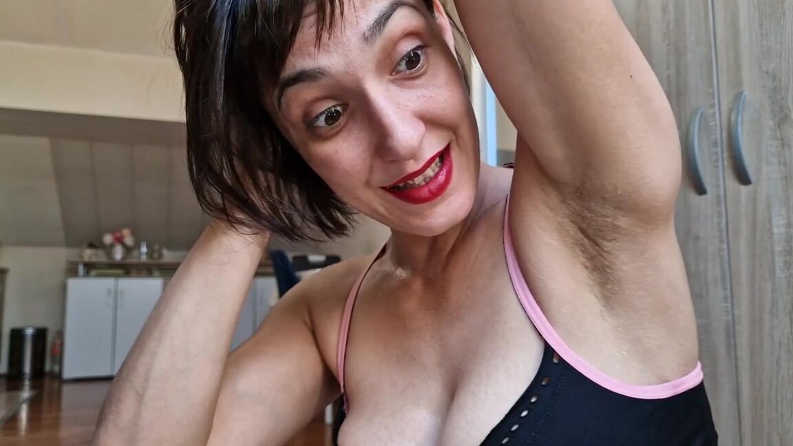 Karatemistress A Hairy Sweaty Messp