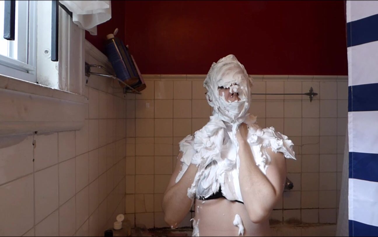 Canadiansammy Shaving Cream Covered Head