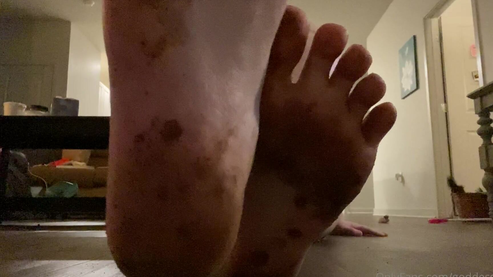 Findomfootfairy Showing Off My Dirty Feet And Flipping You Off