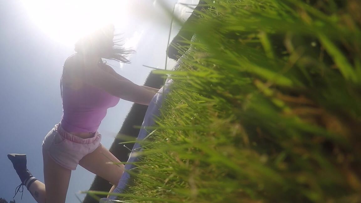 Big Boobs, Boots, Outdoors, Pornstars, Stretching romirain a morning stretch in the garden ManyVids