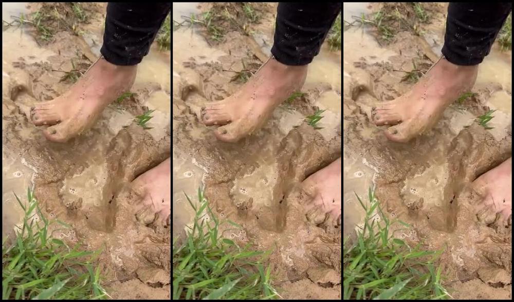 Vivi Ihellovivifeets Nicknamed Ihellovivifeets 05 15 2023 Onlyfans Video A Little Mud Play Yesterday Do You Dare To Come Lick These Soles Off Clean