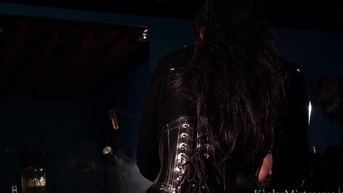 KinkyMistresses bondage ballbusting and nipple play