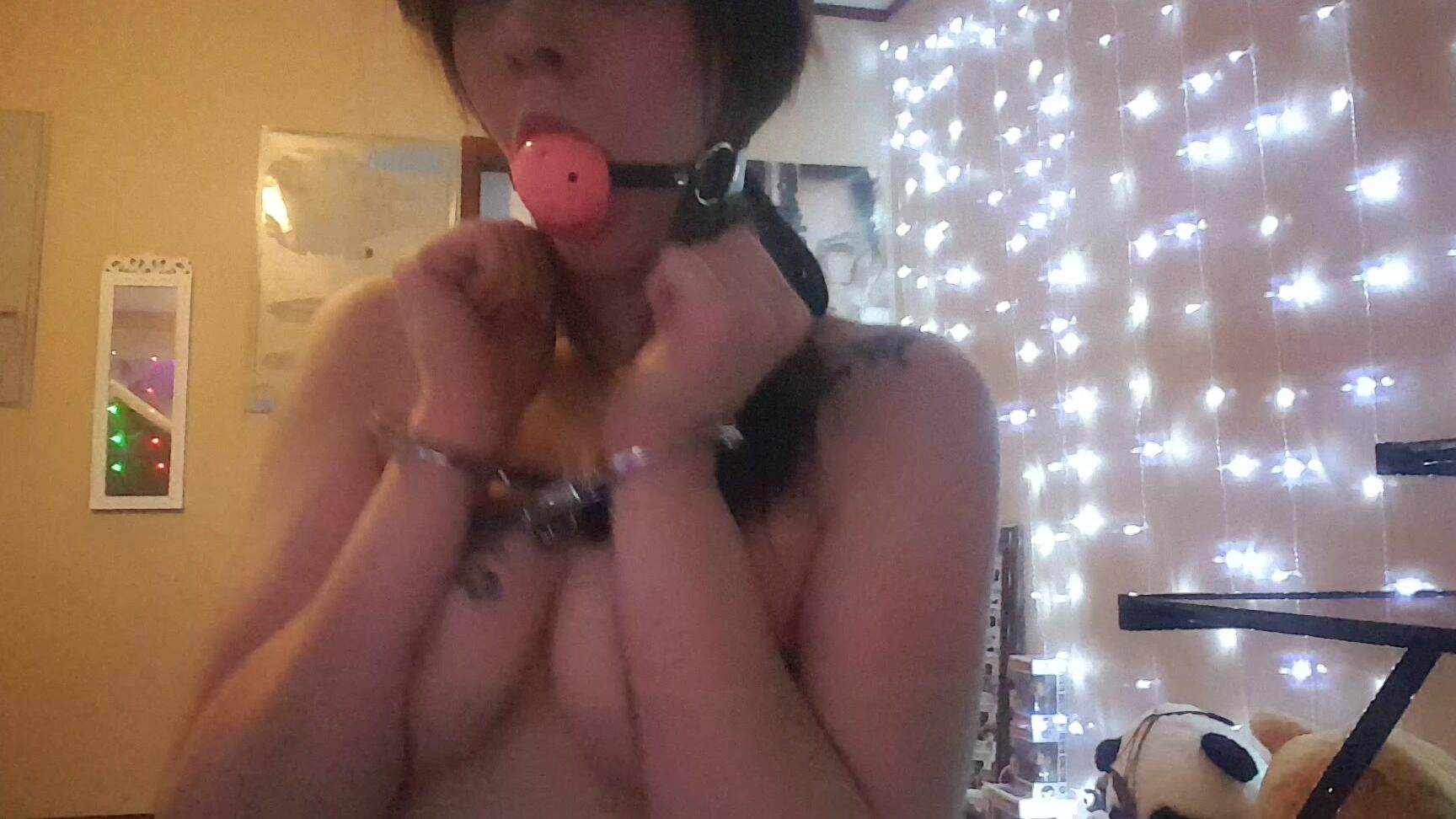 Frostyprincess Gagged And Cuffed