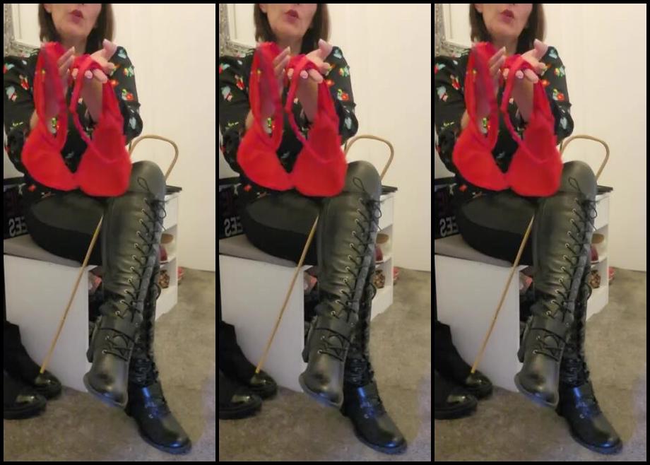 Miss B Nicknamed Missb52S Onlyfans 03 11 2023 You Will Wear This To Clean My Boots You Look Ridiculous