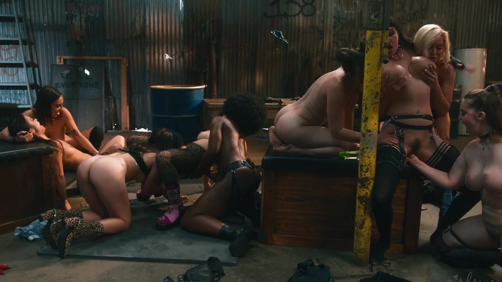 "Ana Foxxx, Casey Calvert, Jane Wilde, Serene Siren, Lulu Chu, Little Puck, Leana Lovings, Penny Barber, Codi Vore, Hailey Rose" Milf, Lesbian, Group Sex, Strapon, Fisting, Uniform, Parody, Toys, Rough Sex, Big Tits Ana Foxxx, Codi Vore, Hailey Rose 