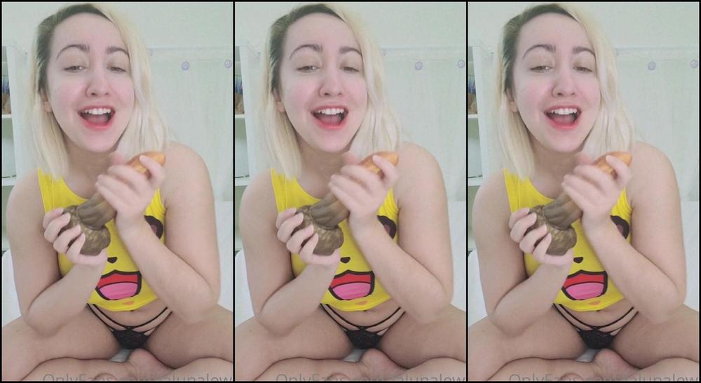 Lalunalewd My First Bad Dragon Toy And Unedited Craziness