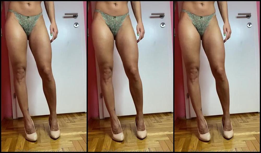 Froggeevip Onlyfans Posing In Thong Heels Happy Friday Enjoy Boys