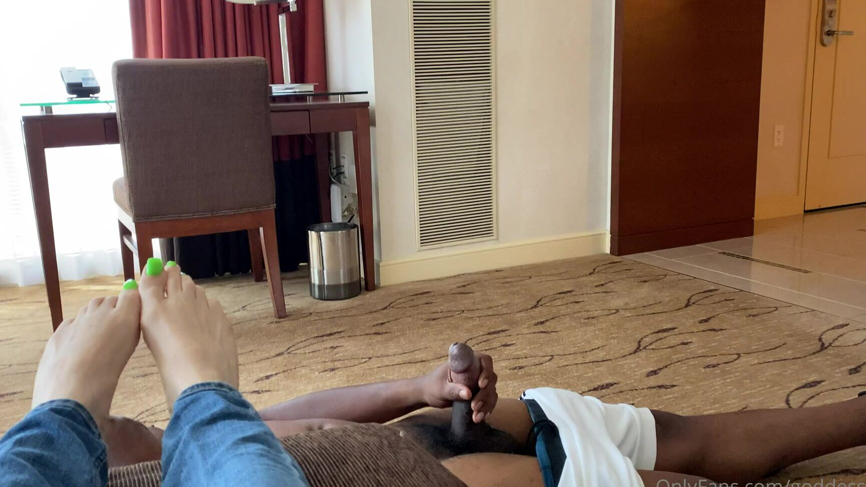 Goddessfendi 563100724 07 20 2020 He Loves Being Under My Soles And Watching My Beautiful Wrinkles Move While My Toes Wiggle